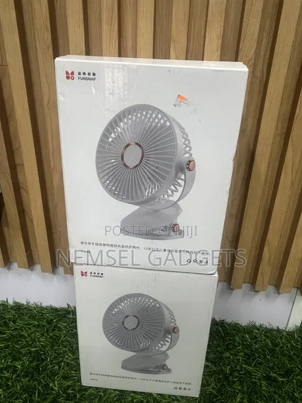 FUNSNAP Portable Desk Fan · Photo 1