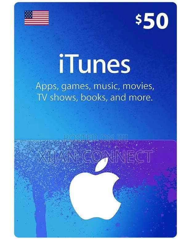 $50 iTunes Gift Card (Digital Code) · Photo 1