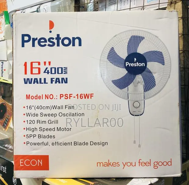 Wall Mounted Fan(Preston) · Photo 1
