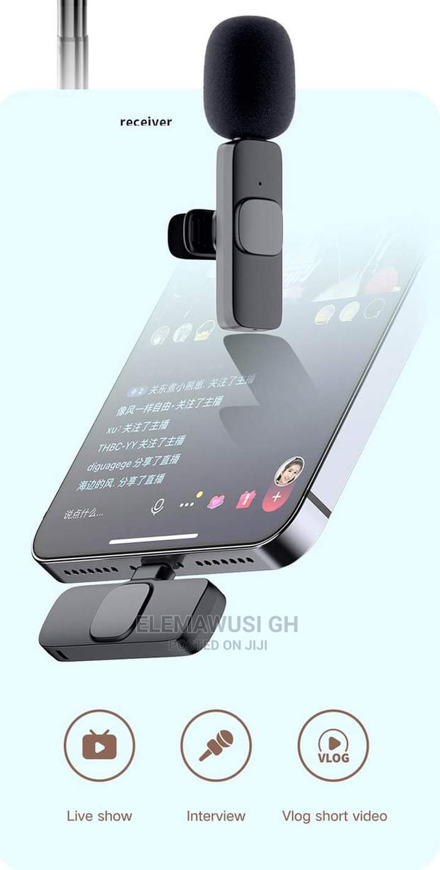 Wireless Lapel Mic for iPhone and Android (2in1) · Photo 3