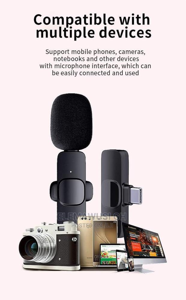 Wireless Lapel Mic for iPhone and Android (2in1) · Photo 4