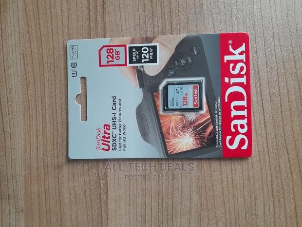 128gb Sandisk Ultra SD Card for Cameras · Photo 2