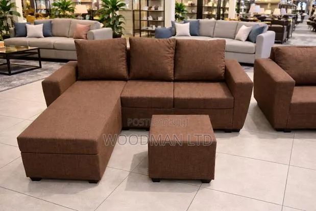 Comfortable Sofa, Turkish Lshaped Plus Center Piece · Photo 1