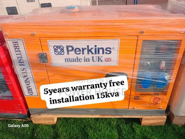 Nimbus Vanta 16500watts 15kva Perkins Diesel 15kva · Photo 1