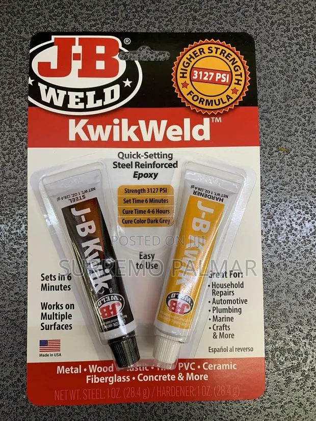 J-B Weld Steel Reinforced Epoxy - Metal Repair Adhesive for Exhaust · Photo 1