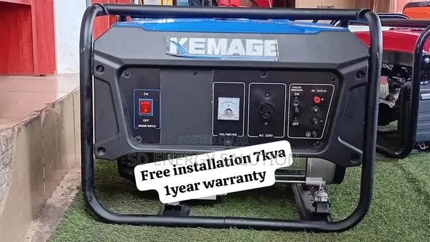 Kemage 7kva Petrol Generator – Long Lasting Power Backup Solution 7kva · Photo 1