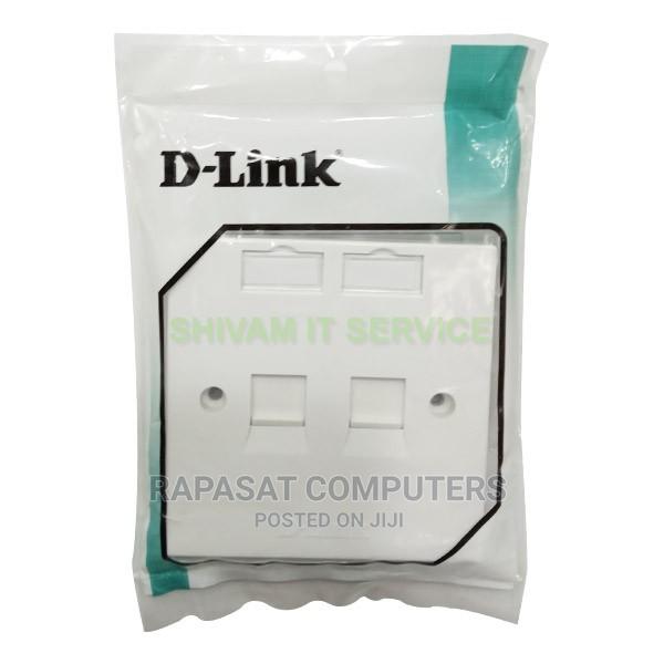 Dlink Dual Face Plate (White) · Photo 1