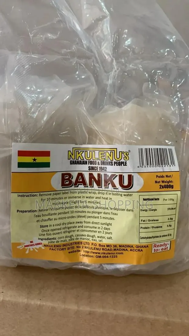 Nkulenu Banku 400gx2x16 · Photo 1