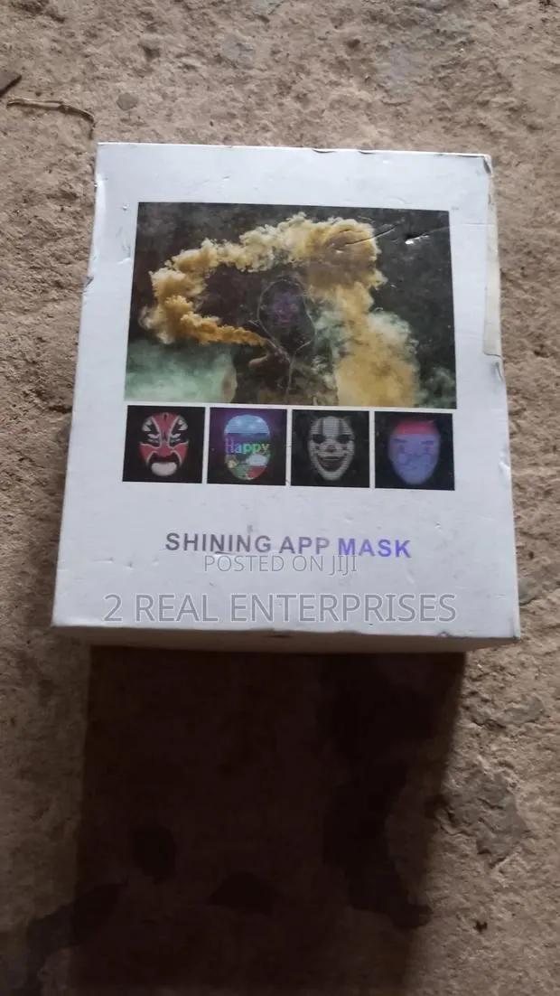 Shining LED Face-Changing Mask Bluetooth Programmable LED Face Mask · Photo 1