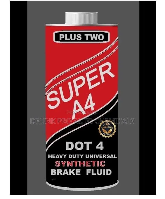 Plus Two. A4 Brake Fluid Dot 4 · Photo 1