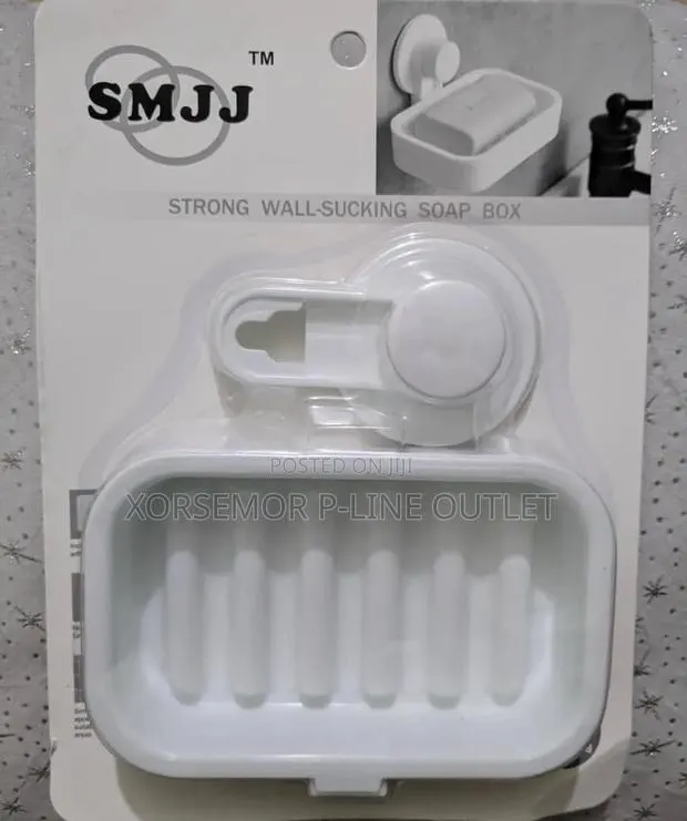 Bar Soap Dish - Mounted No-Drilling Self Draining Removable · Photo 1