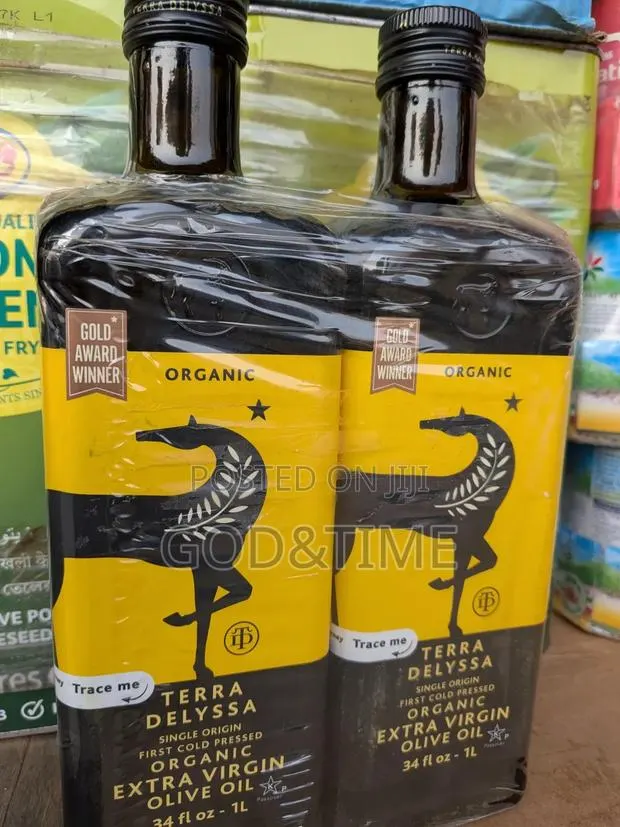 Organic Oil Extra Virgin Olive Oil Twin Pack · Photo 1
