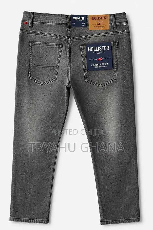 Buy Mid Rise Hollister Men's Jeans Online at Tryahu · Photo 1