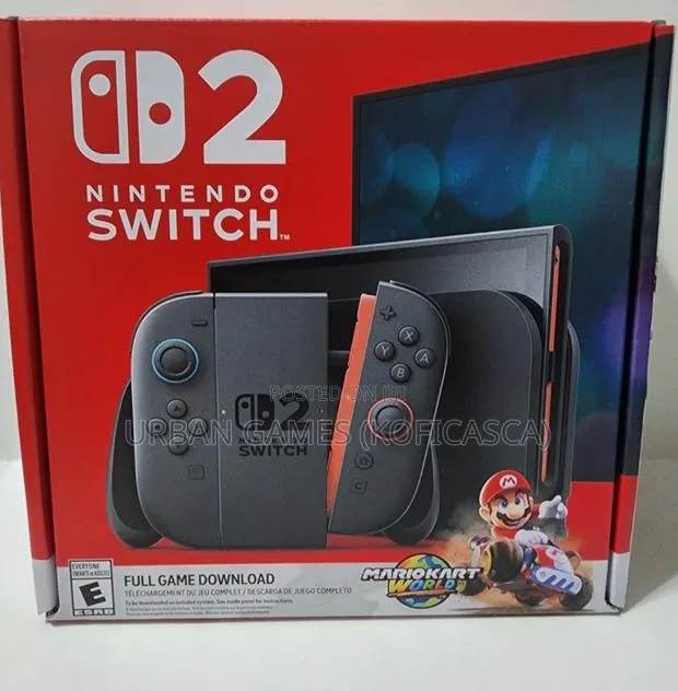 Nintendo Switch 2 + Mario Kart World Sealed · Photo 1