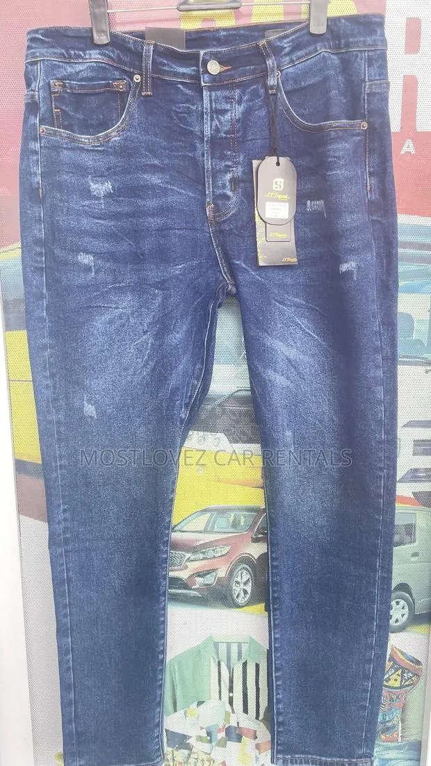 Plain Blue Jeans For Sale In Labadi · Photo 1