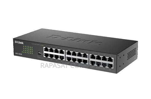 Dlink 24-Port DGS-1024d Gigabit Unmanaged Desktop Switch · Photo 1