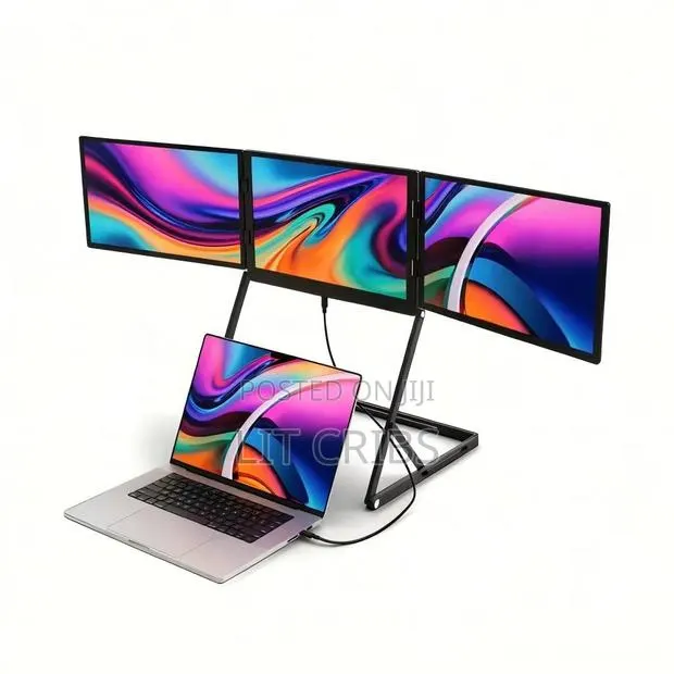 14′′ Triple Screen Laptop Monitor Extender · Photo 1