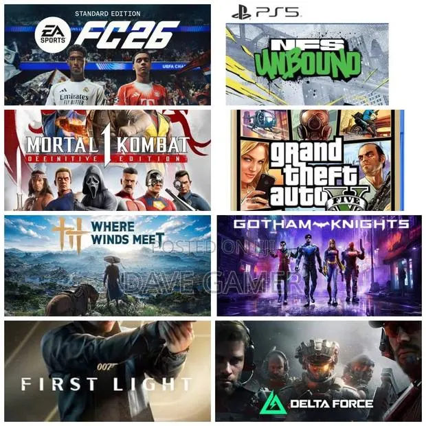 PS5 Online Offline Package 8 Games (Legal Account) · Photo 1