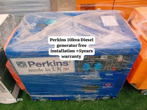 Energy Maestro Perkins Diesel Generator 10kva Silent · Photo 1