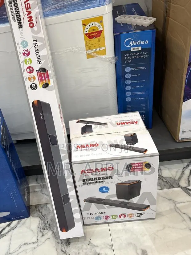 Purchase Authentic Asano 2.1ch Wireless Sound Bar + Subwoofer(Tk-2056) · Photo 1
