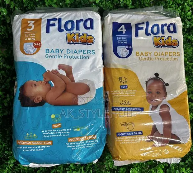 Flora Baby Diaper 2,3,4 · Photo 1