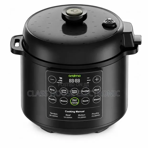 Oraimo TenderPot 6L 1000W Electric Pressure Cooker · Photo 1