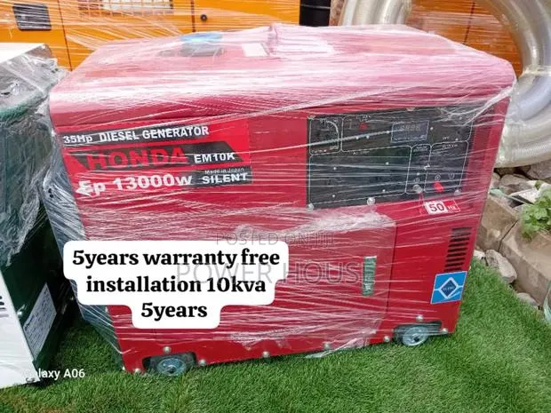 Supra Power Honda Diesel 10kva 13000watts Diesel · Photo 1