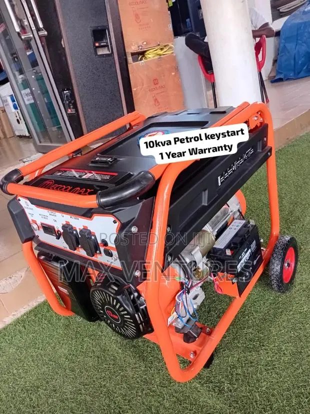 Ecoolmax 10kva Petrol Generator – Built for Power · Photo 1