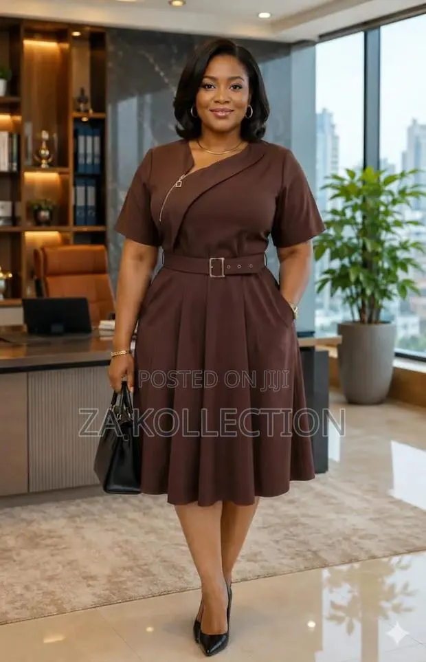 Moderna Ladies Flare Office Dress · Photo 1