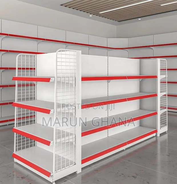 Heavy Duty Steel Supermarket Shelves Retail Store Display Racks · Photo 4