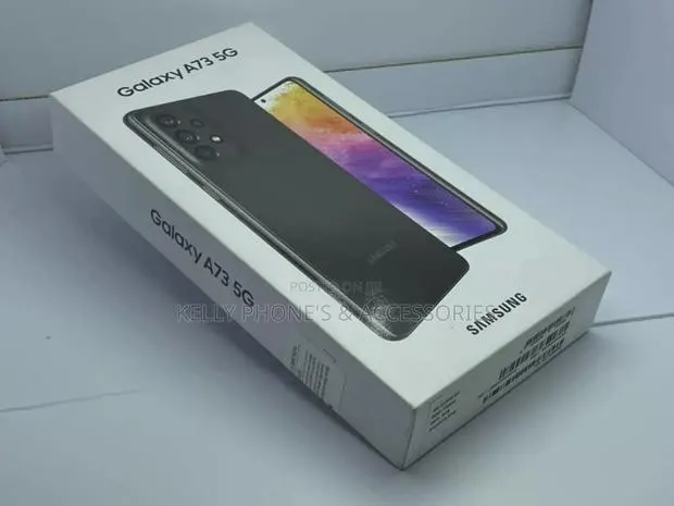 New Samsung Galaxy A73 5G 128 GB Black · Photo 1