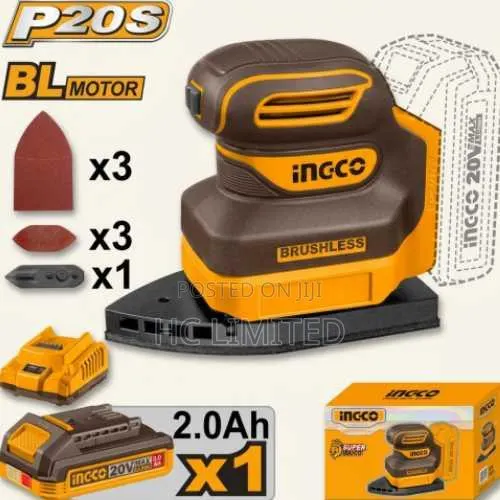 Cordless Palm Sander - Cpsli20241 · Photo 1