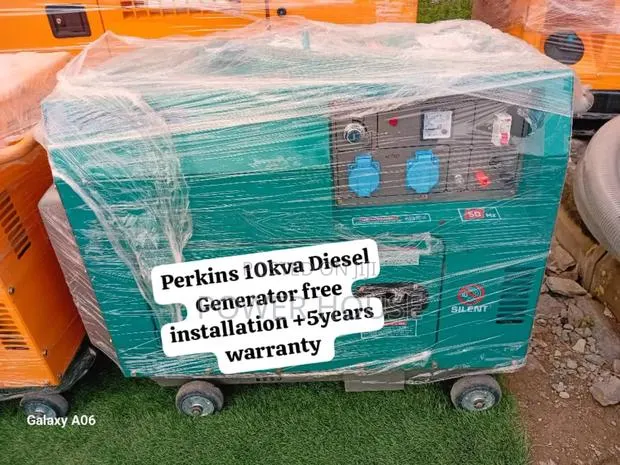 Name Nest Perkins Diesel Generator 10kva Silent · Photo 1
