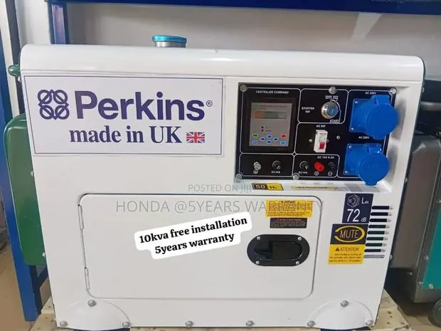 Custom Gen Solutions Perkins 10kva 13000watts Diesel · Photo 1