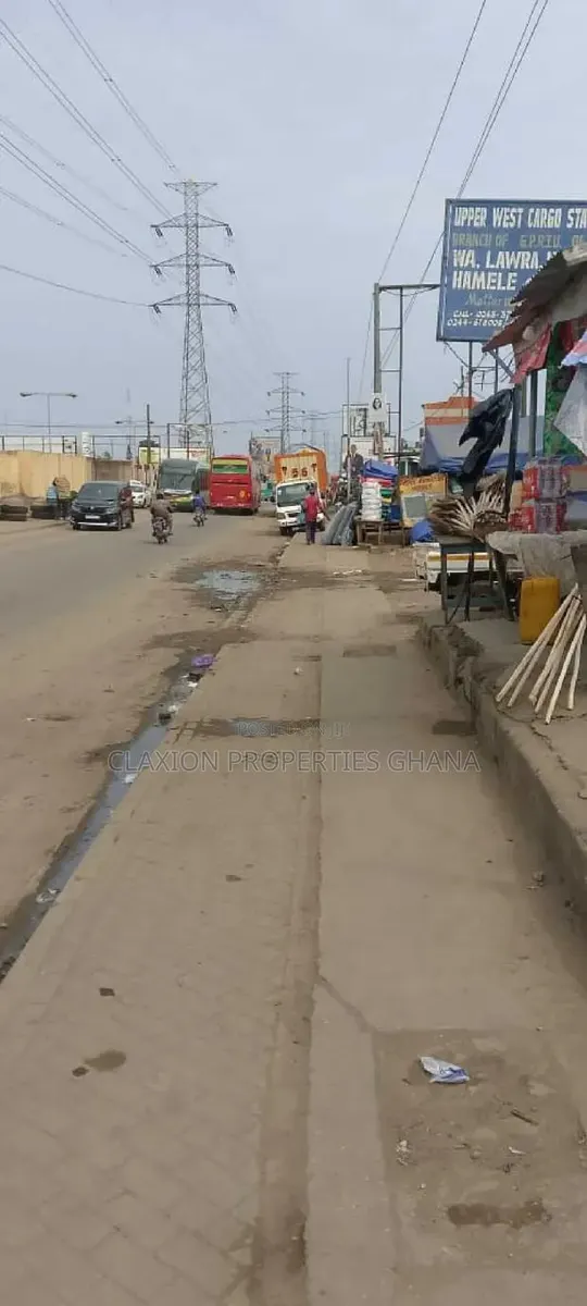 This Is a One Acre Land Road Side Property for Sale at North Kaneshie · Photo 1