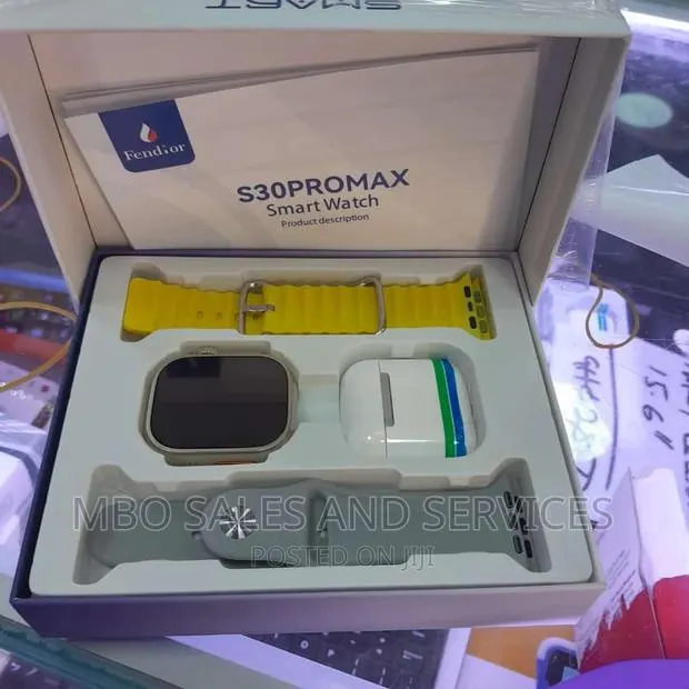 Fendior Smartwatch With Airpod and Extra Strap · Photo 1