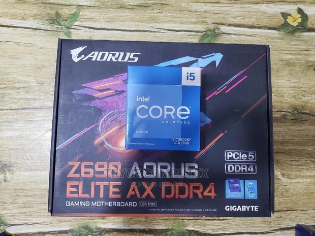 13th Generation Intel Core I5 and Z690 Motherboard · Photo 1