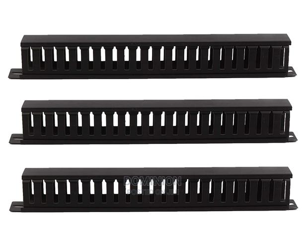 D Link 19'' 1U Metal Cable Manager With Cover · Photo 1