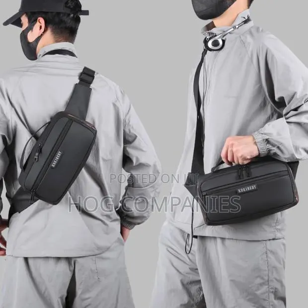 Waterproof Anti-Theft Men Crossbody Sling Chest Side- Fast Delivery · Photo 1