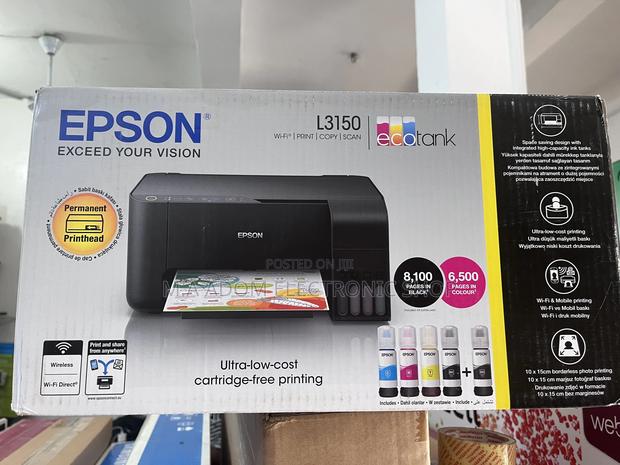 Epson L3150 Eco Tank Multi Purpose/Photo Printer · Photo 1