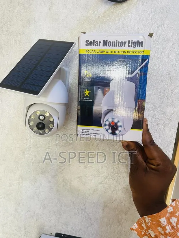 Solar Powered Motion Sensor Light · Photo 1