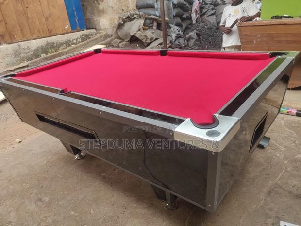 Marble Board Snooker / Pool Table Machine · Photo 4