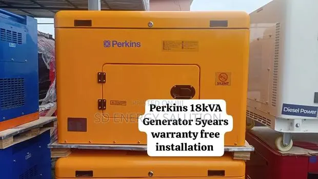 Perkins 18kVA UK Diesel Generator – Low Fuel Consumption · Photo 1
