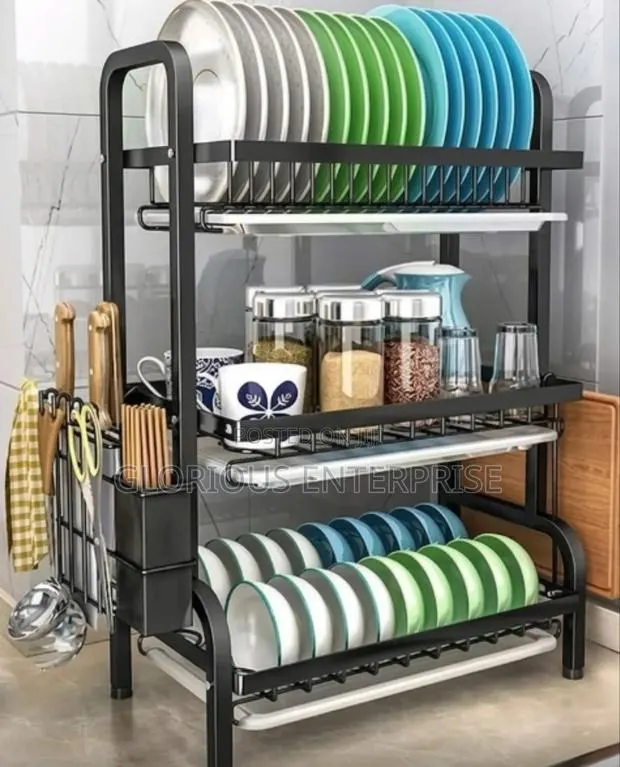 3 Layers Dish Rack · Photo 1