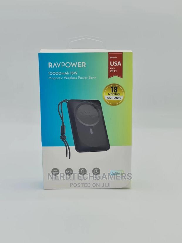 Ravpower 10000mah 15W Magnetic Wireless Power Bank · Photo 1