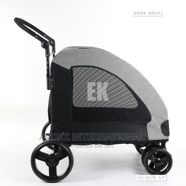 Pet Four-Wheeled Stroller Dog Trolley Cat Carts- Foldable · Photo 3
