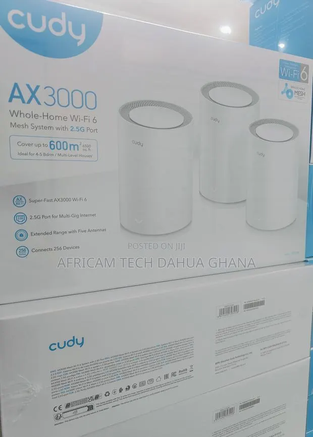 Cudy Ax3000 Wi-Fi 6 Mesh 2.5g Solution (3-Pack) · Photo 1