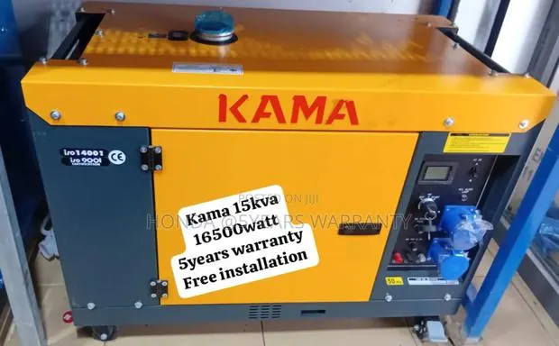 Utility Company Energy Kama 15kva Generator 16500watt Diesel · Photo 1