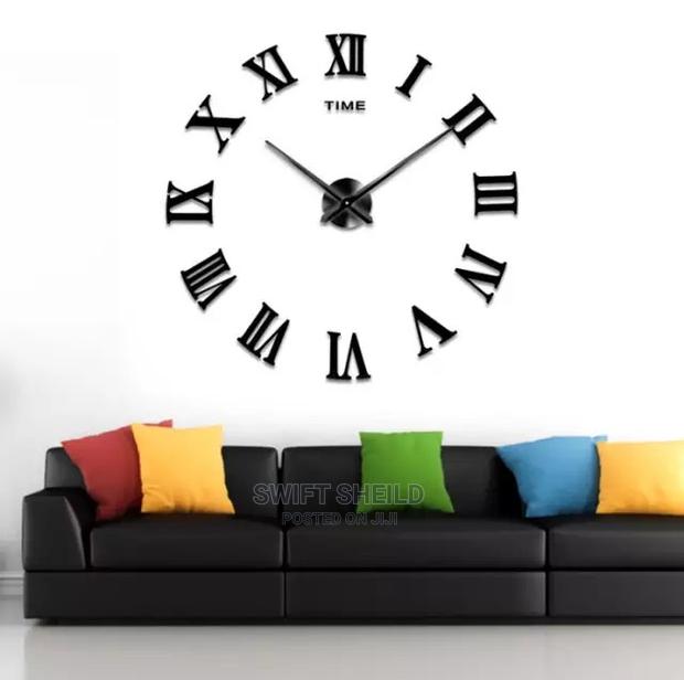 3d Wall Clock(Large Size 100 - 120cm) · Photo 1