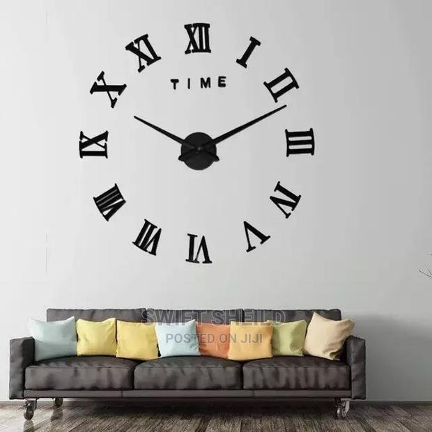 3d Wall Clock(Large Size 100 - 120cm) · Photo 3